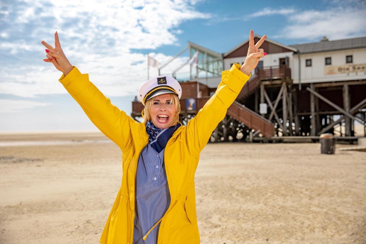 Ferienwohnung "Watt-Mitte" Sankt Peter-Ording Esterno foto